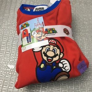 Boys Super Mario pajama set size 7-8